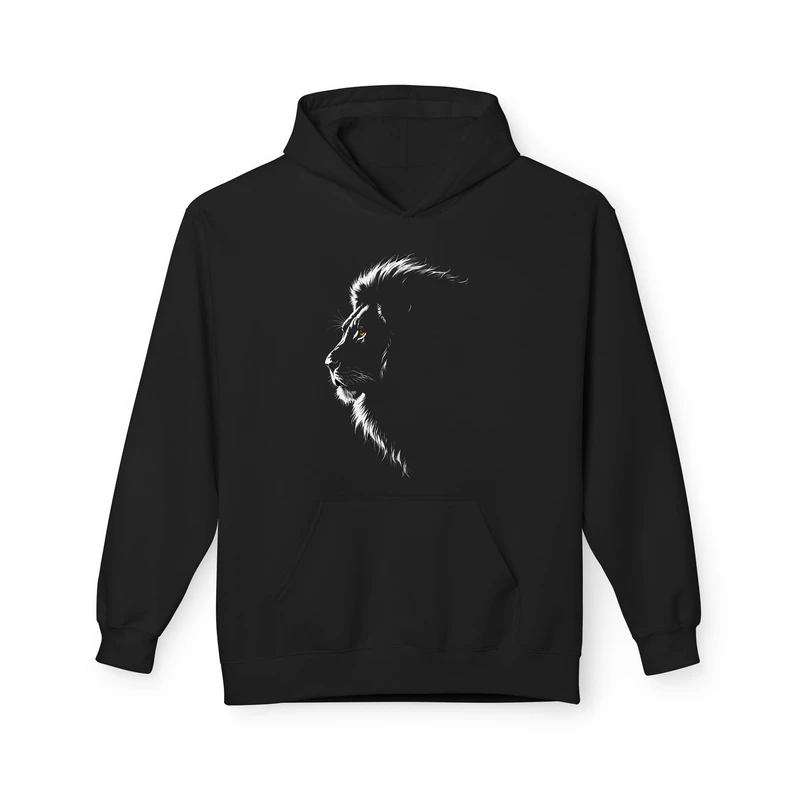 هودی مردانه پاد آفرین مدل شیر کد 415