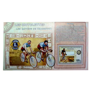 تمبر یادگاری مدل دوچرخه سواری کد bc-1265 