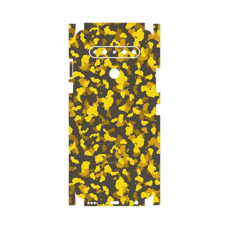 برچسب پوششی ماهوت مدل Yellow Infantry Army-FullSkin مناسب برای گوشی موبایل ال جی K61