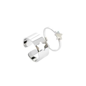 ست انگشتر زنانه و مردانه مدل ستاره