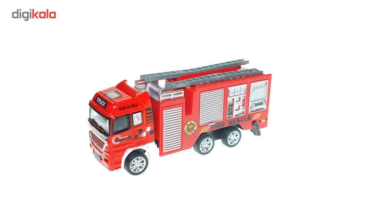 ماشین بازی مازون طرح Fire truck کد 001 -  - 2