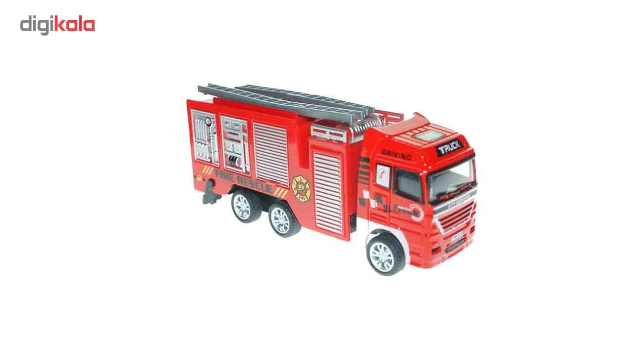 ماشین بازی مازون طرح Fire truck کد 001 -  - 3