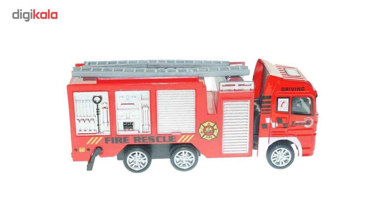 ماشین بازی مازون طرح Fire truck کد 001 -  - 5