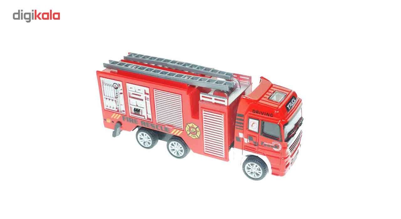 ماشین بازی مازون طرح Fire truck کد 001 -  - 4