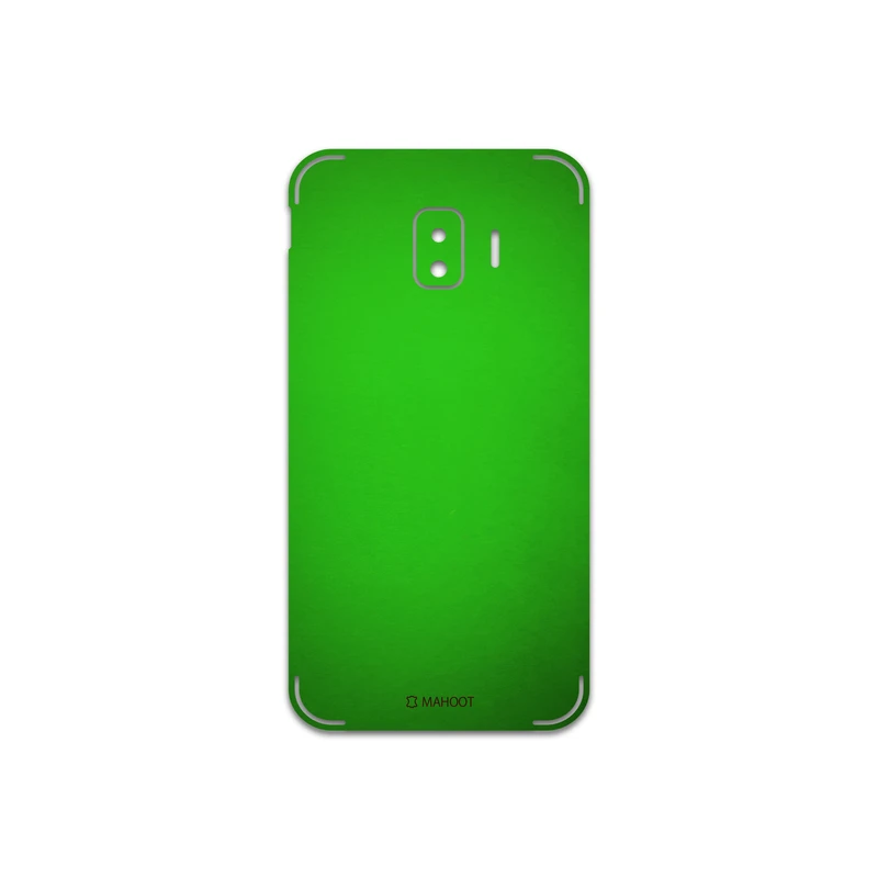 برچسب پوششی ماهوت مدل Metallic-Green مناسب برای گوشی موبایل سامسونگ Galaxy J2 Core