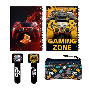 بسته لوازم تحریر مدل دسته بازی کد 847 مجموعه 5 عددی