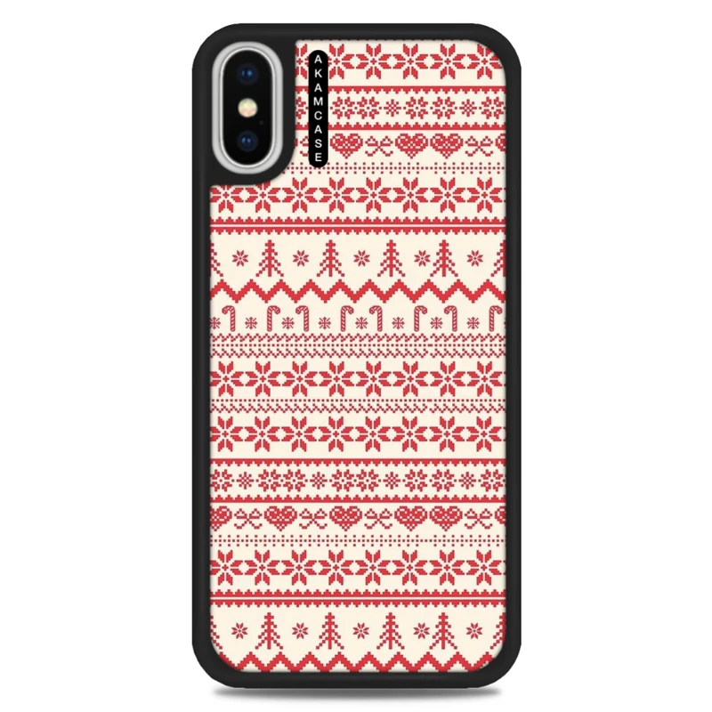 کاور آکام مدل AMC-WAX-CHRISTMAS-1 مناسب برای گوشی موبایل اپل iPhone X/Xs