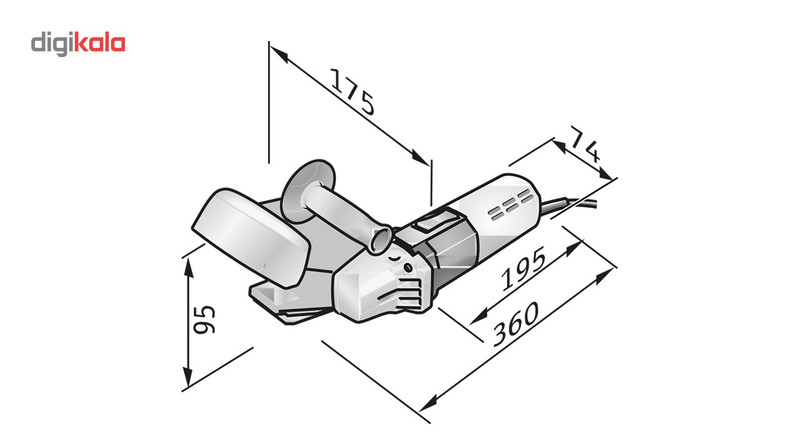 شیار زن و رنده فلکس مدل F1109 صد در صد ساخت کشور آلمان
