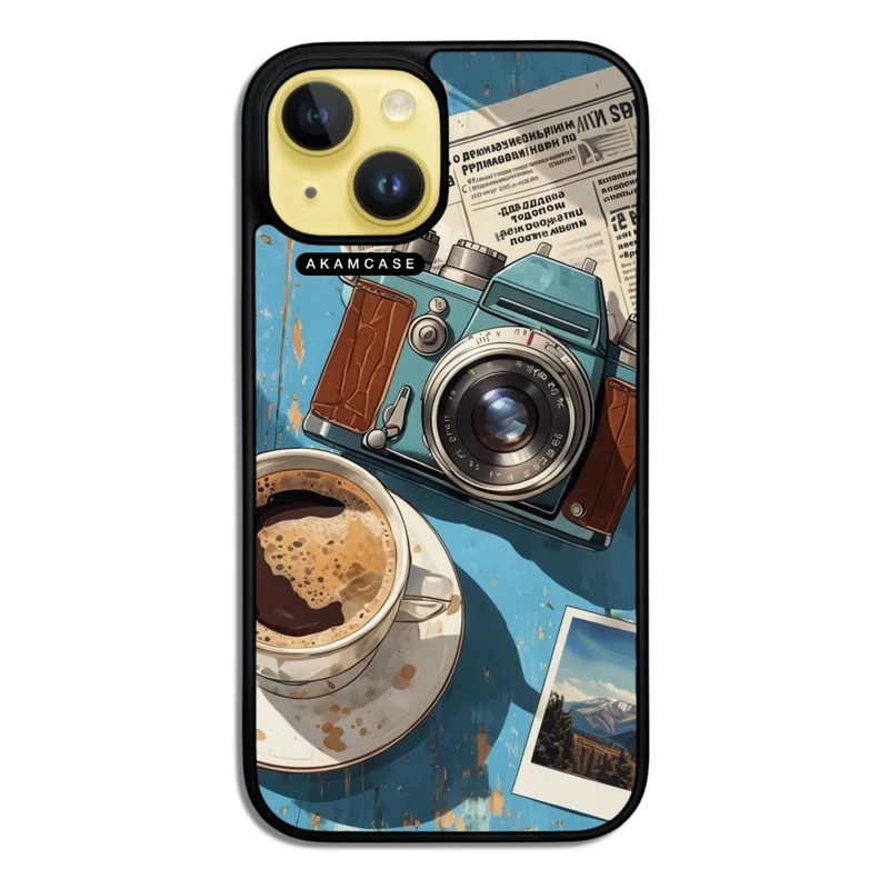کاور آکام مدل AMC-WA15-COFFEE-1 مناسب برای گوشی موبایل اپل iPhone 15