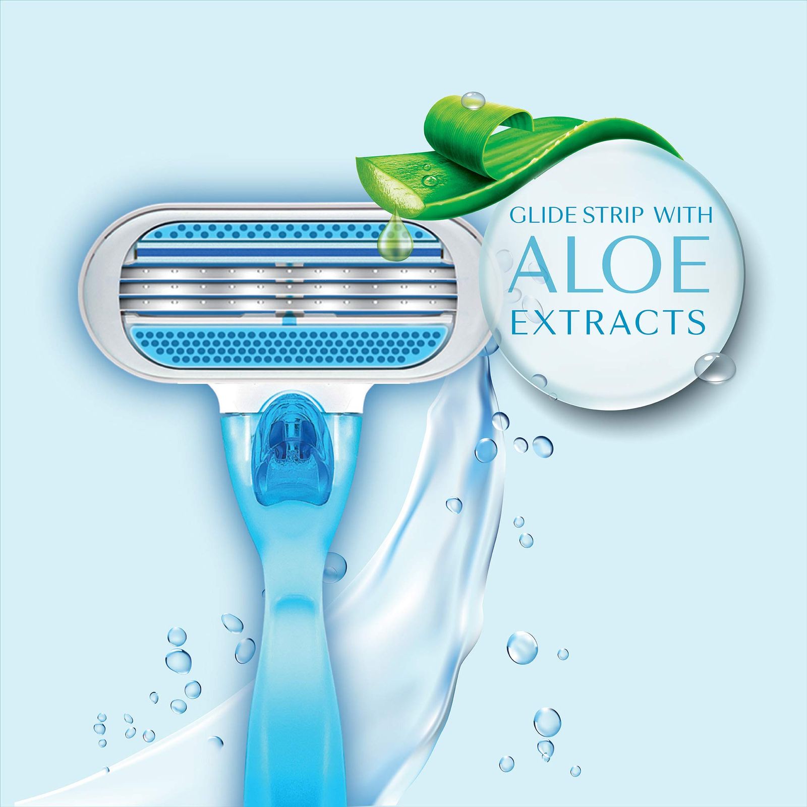 خود تراش ژیلت مدل Venus with ALOE -  - 2