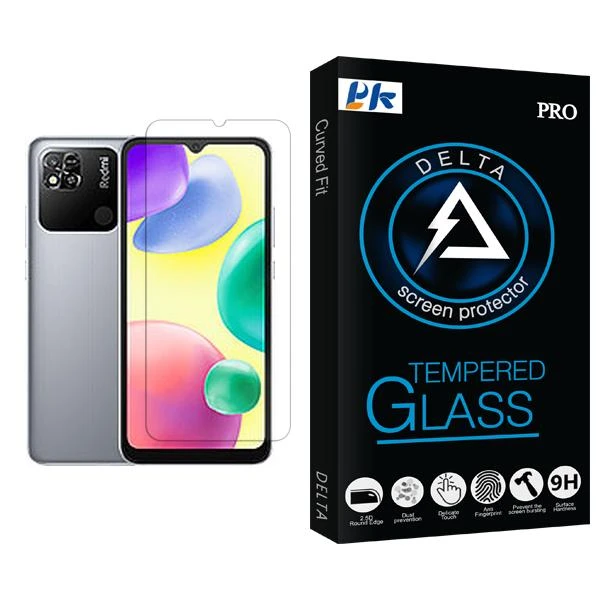 محافظ صفحه نمایش پی کی مدل Delta Glass MIX001 مناسب برای گوشی موبایل شیائومی Redmi 10A