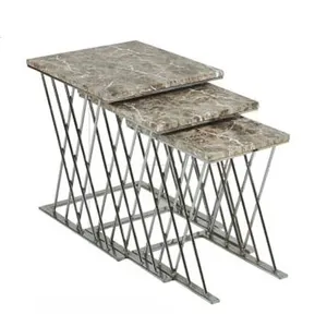  میز عسلی کد 510 مجموعه 3 عددی