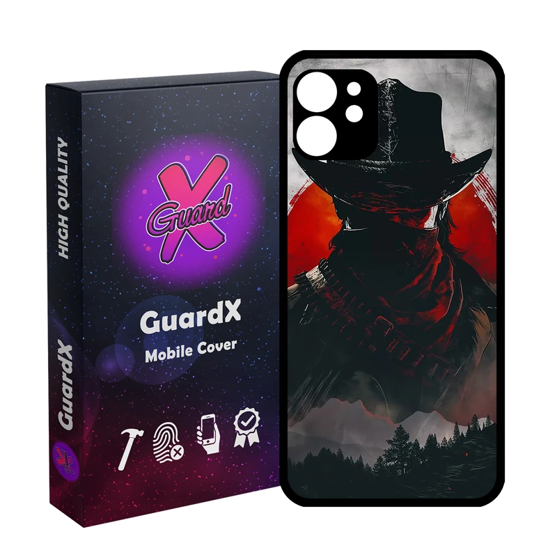 کاور گارد ایکس طرح Red Dead Redemption مدل Glass10733 مناسب برای گوشی موبایل اپل iPhone 11