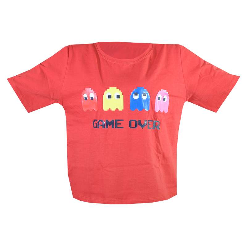 نیم تنه زنانه مدل Game Over RD