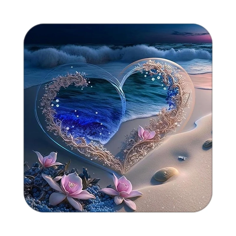 زیر لیوانی کاکتی مدل عاشقانه کد mp13591