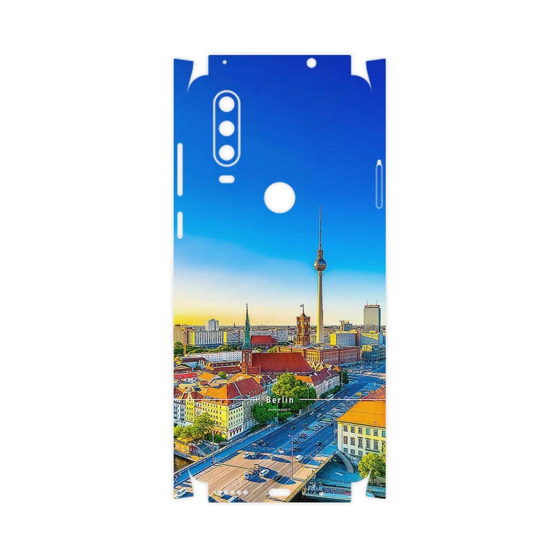 برچسب پوششی ماهوت مدل City of Berlin-FullSkin مناسب برای گوشی موبایل موتورولا One Action