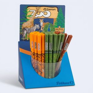 خودکار 1 میلی متری پلیکان مدل هرون باغ وحش بسته 60 عددی