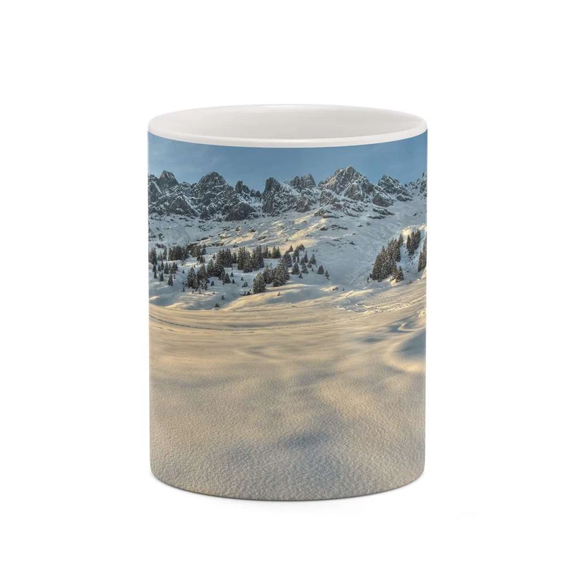 ماگ کاکتی مدل منظره برفی کد mgh18468