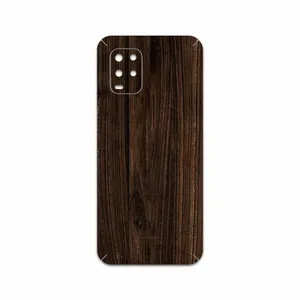 MAHOOT Dark Walnut Wood Cover Sticker for Xiaomi Mi 10 Lite 5G