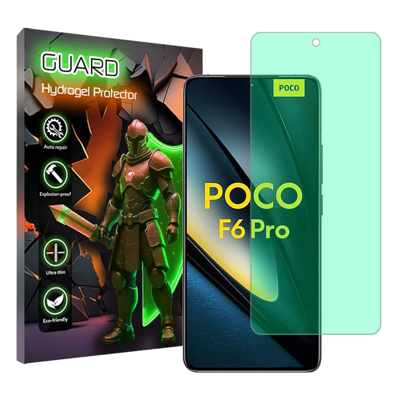 محافظ صفحه نمایش گرین لایت گارد مدل Tough مناسب برای گوشی موبایل شیائومی Poco F6 Pro