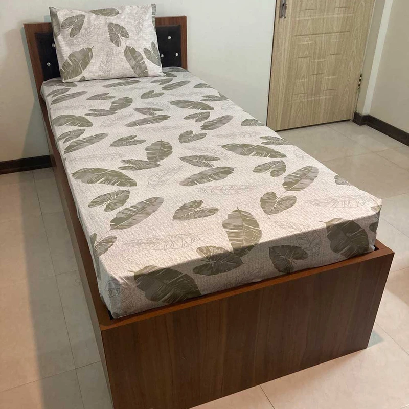 سرویس روتختی مدل کشدار سوسن ترک کد 90 1 نفره 2 تکه 