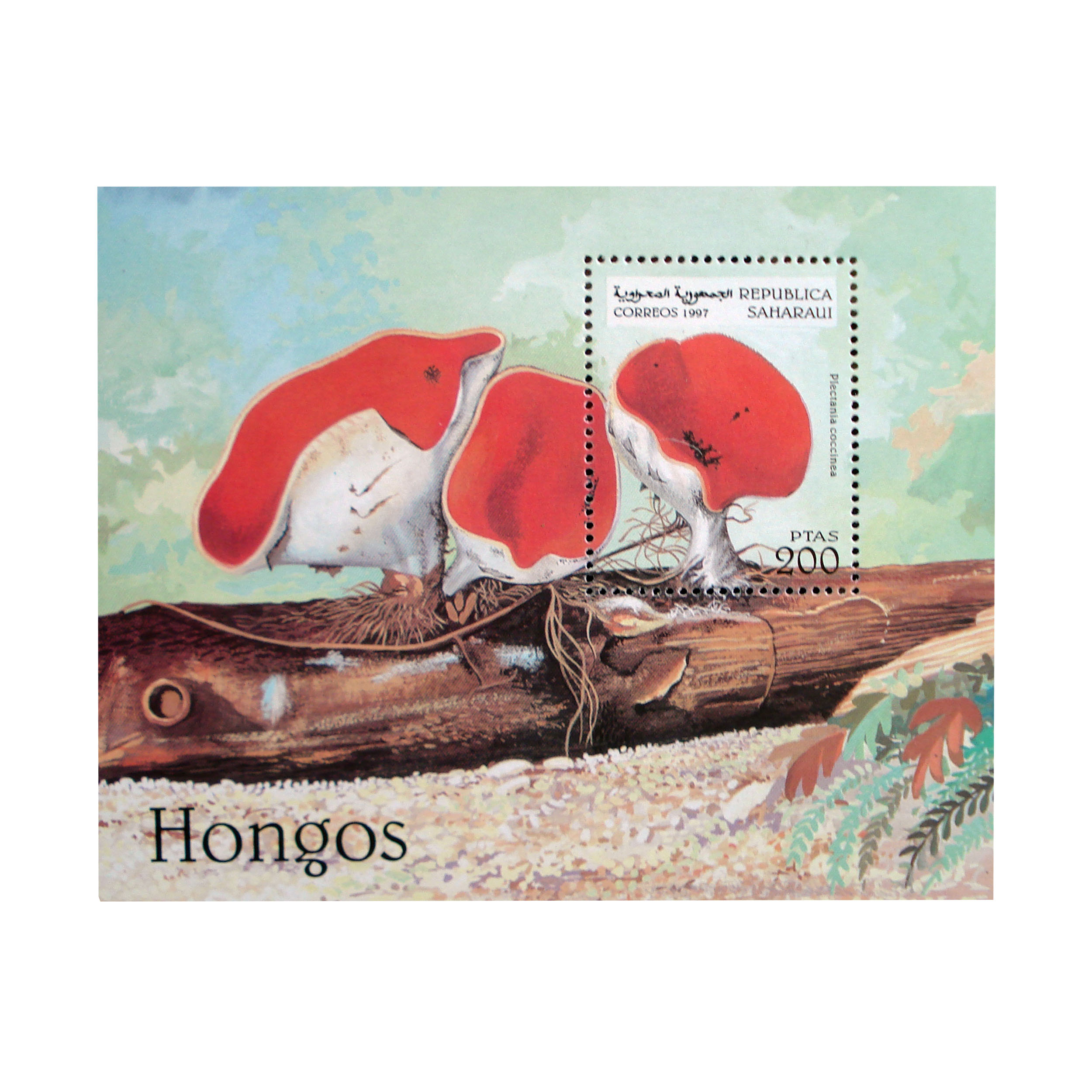 تمبر یادگاری مدل قارچ کد F-970