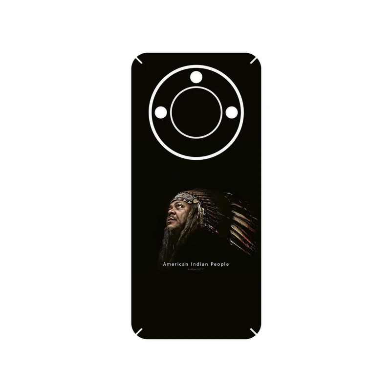 برچسب پوششی ماهوت مدل Portrait of an Indian Man مناسب برای گوشی موبایل آنر X9c Smart