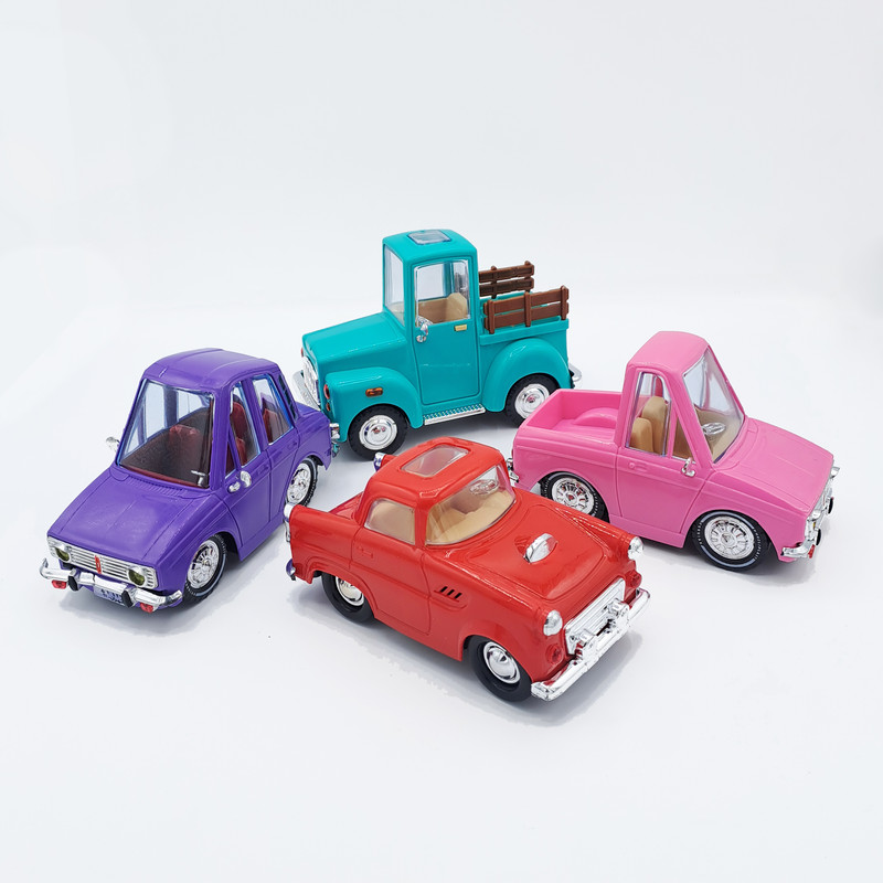 ماشین بازی مدل تریلی راشا مجموعه 5 عددی