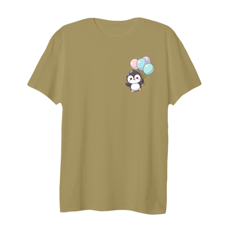 تی شرت لانگ زنانه مدل پنگوئن کد ۴