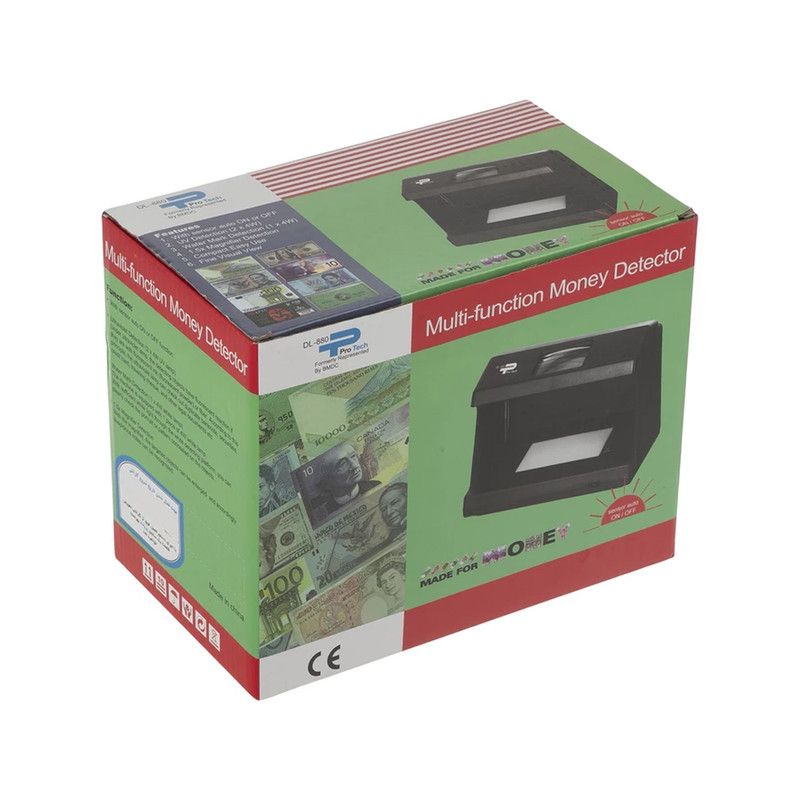 دستگاه تشخیص اصالت اسکناس پروتک مدل DL-880