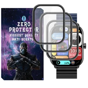 محافظ صفحه نمایش نانو زیرو مدل NZO مناسب برای ساعت هوشمند شیائومی Glorimi GS1 Pro بسته سه عددی
