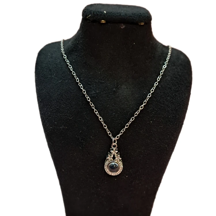 گردنبند زنانه مدل ستاره دوستت دارم به صد زبان 