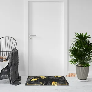 پادری مدل سه لایه رویه مخمل طرح مدرن کد S268 سایز 75x45 سانتی متر