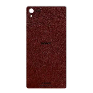 MAHOOT Natural Leather Cover Sticker for Sony Xperia Z5 Premium