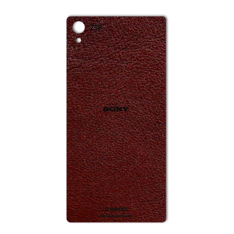برچسب پوششی ماهوت مدلNatural Leather مناسب برای گوشی Sony Xperia Z5 Premium