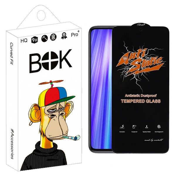 محافظ صفحه نمایش بوک مدل Antistatic Touch مناسب برای گوشی موبایل شیائومی Redmi note 8