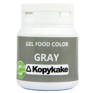 رنگ خوراکی ژله ای طوسی کپی کیک - 100 گرم