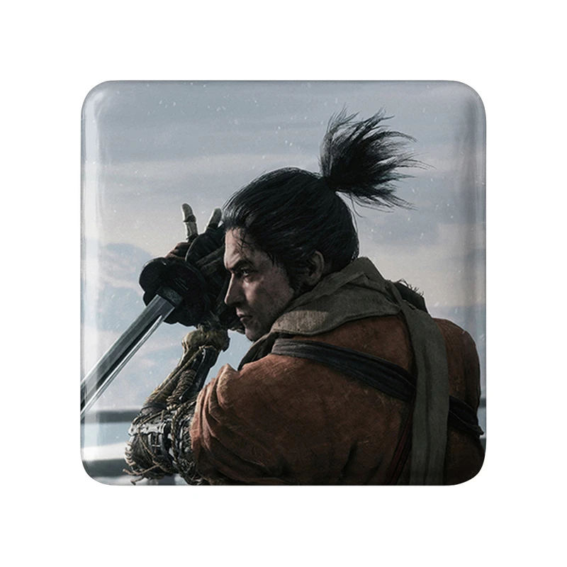 پیکسل خندالو طرح بازی سکیرو (sekiro) مدل مربعی کد 31699