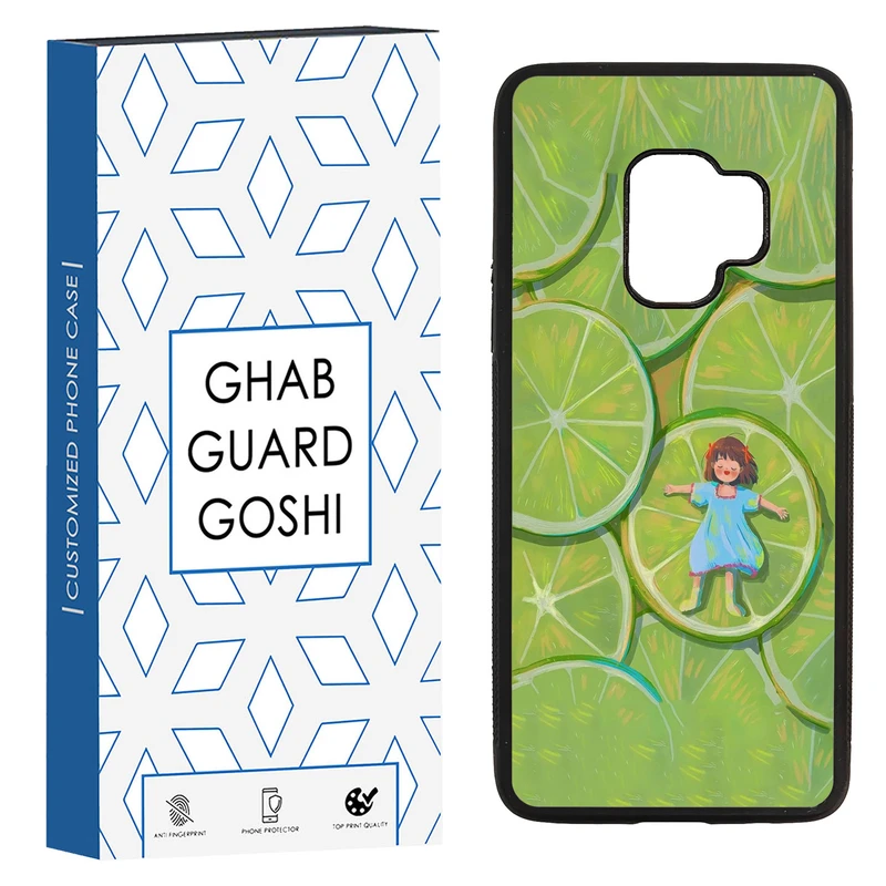 کاور قاب گارد گوشی طرح دختر لیمویی کد TPU-258 مناسب برای گوشی موبایل سامسونگ Galaxy S9