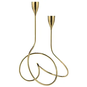 شمعدان بلک اند بلوم سری Loop Maison مدل Loop Gold