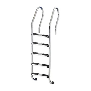 نردبان استخر 5 پله مدل کلاب