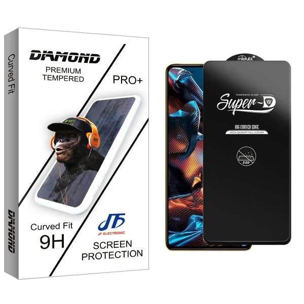 محافظ صفحه نمایش جی اف مدل Diamond Superd_ESD مناسب برای گوشی موبایل شیائومی Poco X5 Pro