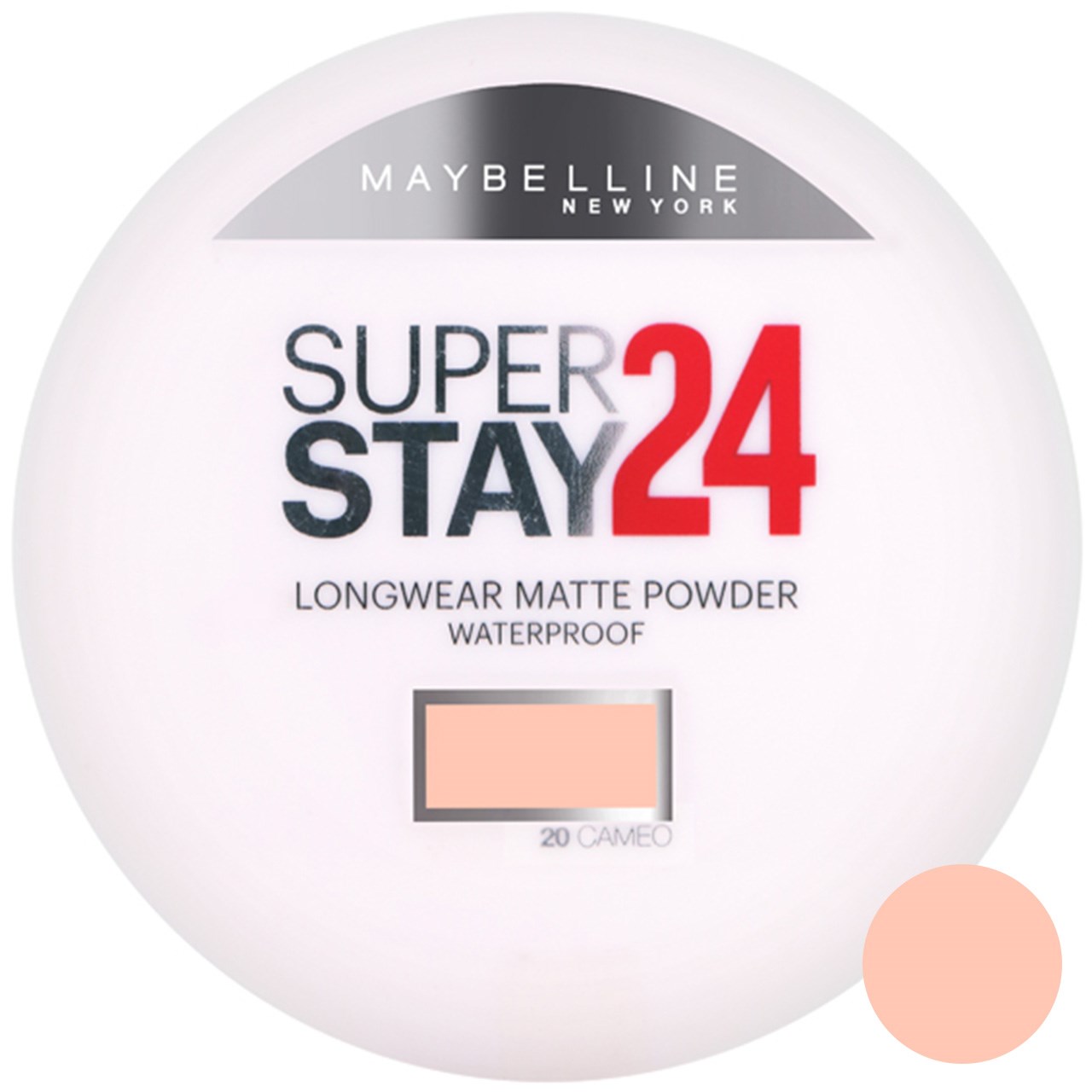 پودر مات کننده میبلین مدل Super Stay 24H شماره 20