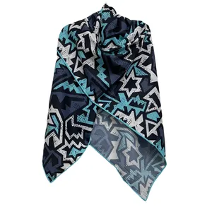 روسری زنانه مدل نخی کجراه پاییزه دست دوز کد 1134