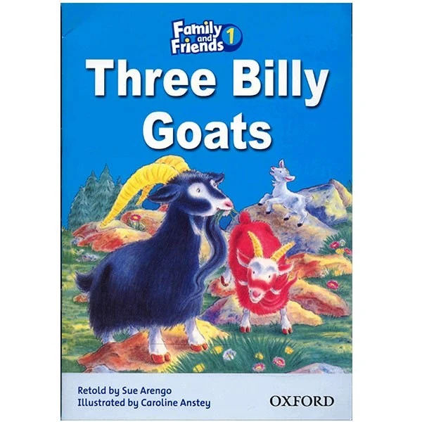 کتاب زبان Three Billy Goats-Family And Friends 1