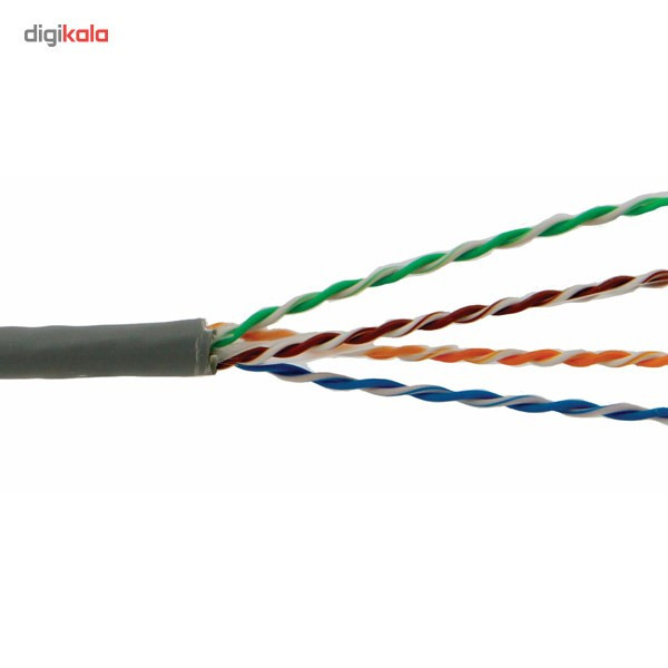 کابل شبکه 305 متری کت 6 دی-لینک مدل NCB-6AUGRYR-305