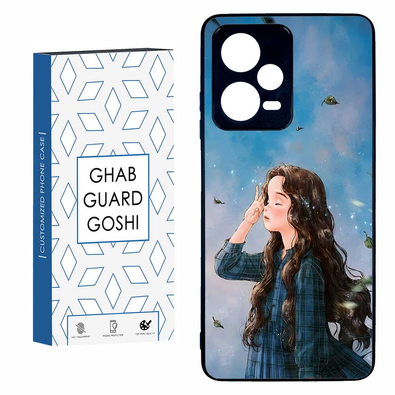 کاور قاب گارد گوشی طرح دخترانه کد TPU-037 مناسب برای گوشی موبایل شیائومی  REDMI NOTE 12 PRO 5G