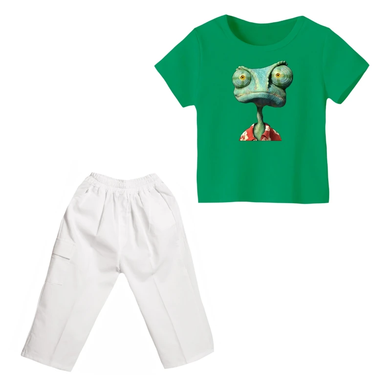 ست تی شرت و شلوارک پسرانه مدل