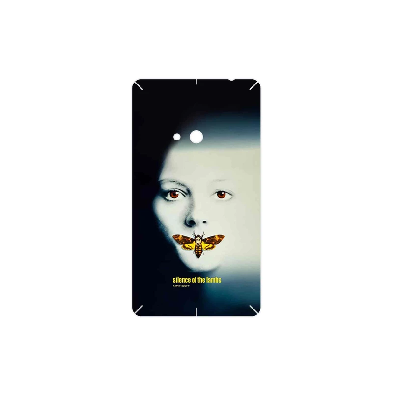 برچسب پوششی ماهوت مدل Silence of the Lambs مناسب برای گوشی موبایل نوکیا Lumia 625