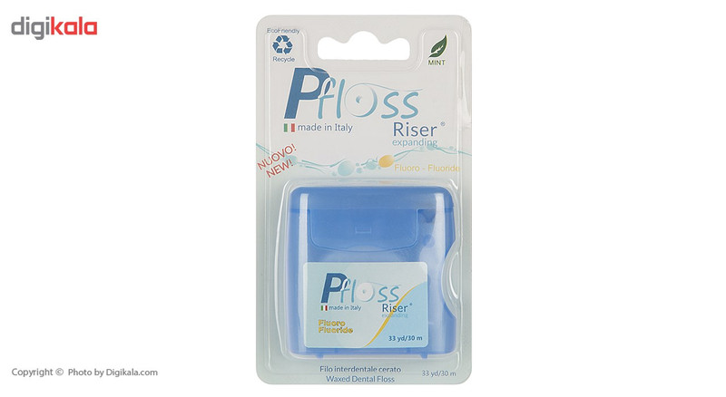 نخ دندان پی فلوس مدل Riser Expanding Fluoride